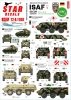 Star Decals 72-A1100 ISAF-Afghanistan # 1. GECON - Peacekeepers from Germany. Wiesel I MK 20, Fuchs APC, Fuchs NBC, Fuchs Sanität vehicle. 1/72